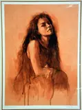 'MUSE II', a limited edition print 116/250, signed and numbered in pencil, with by Mark Spain, print, sold Feb 2018