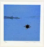 'HEADING HOME', a limited edition print 98/295, signed and numbered in pencil, mounted by Ged Mitchell, print, sold Feb 2018