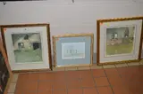 'Barn with Sheep' and 'The Chapel Window, two limited edition prints, artists proof and 2/ by C. Wild, pencil, sold Feb 2018