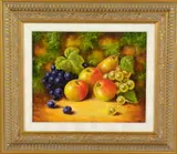 'FRUIT', an original oil on canvas painting signed by the artist, framed, 24cm x 20cm by John F. Smith, oil on canvas, sold Jan 2018