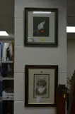 a collection of nine various watercolours of animals, floral and fauna, together with another watercolour and a book (box and three hanging) by Freda Green, watercolour and a, sold Jan 2018
