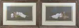 'Golden Dreams I & II', a pair, pastel studies, signed and by Kay Boyce, pastel, sold Jan 2018