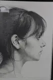 Checka i & ii by Josephine Wilson, pencil, sold Jan 2018