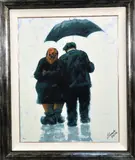 Mam and Dad, limited edition print, No.79/295, numbered and signed in ink, approximately 74cm x 58.5cm by Alexander Millar, print, sold Jan 2018