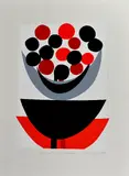 'Life is just a bowl of Cherries', a limited edition colour by Terry Frost, print, sold Jan 2018