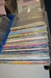 mostly various artists by Fifty Nine L.p's, oil, sold Nov 2017