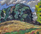 A wooded landscape Signed Oil on board 63 x 76cm ++Good condition by Archibald Ziegler, Oil on board, sold Dec 2016