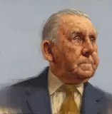 Frank 3 Oil on canvas 30 x 30cm Provenance: The Contemporary Fine Art Gallery, Eton ++Good condition by Graeme Wilcox, Oil on canvas, sold Dec 2016