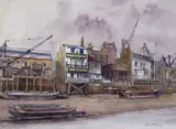 Prospect of Whitby; Limehouse in the 30's Two, both signed Both watercolour Each 26 x 36cm (2) by Jack Pountney, watercolour, sold Dec 2016