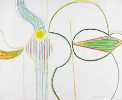 Untitled by Henry Cliffe, pastel, sold Dec 2016