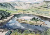Untitled by Richard Bawden, Watercolour, sold Dec 2016