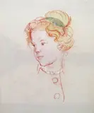 A collection of c.35 drawings, mainly portraits Most pencil Various sizes (c.35) by Paul James Logan Wyeth, pencil, sold Dec 2016