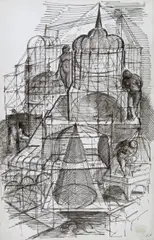 Untitled by Edward Ardizzone, Pen and ink, sold Dec 2016
