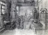 Untitled by Aleksandr Gerasimov, Pencil, sold Dec 2016