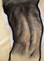 Untitled by Tomas Watson, Charcoal and chalks on buff paper, sold Dec 2016