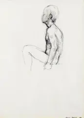 Untitled by Patrick Procktor, Pencil, sold Dec 2016