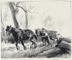 Untitled by George Soper, Lithograph, sold Dec 2016