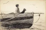 Black Puss Cats by Eileen Alice Soper Rms, print (other), sold Dec 2016