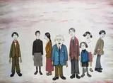 His Family by L. S. Lowry, print (other), sold Dec 2016