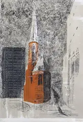 Untitled by John Piper, Lithograph, Levinson, sold Dec 2016