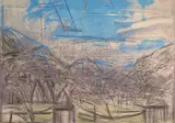 Paysage Signed in the print and stamped Lithograph by Alberto Giacometti, Lithograph, published by Maeght, Paris, unframed, offered Dec 2016