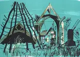 Avoncroft Museum Signed and numbered 22/75 Lithograph, Levinson 258, from 1976 42 x 59cm by John Piper, Lithograph, Levinson, sold Dec 2016