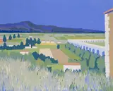 Mistral Plain, Southern France Signed and numbered 50/140 Silk screen 57 x 71cm ++Good condition by Robert Buhler, print (other), sold Dec 2016