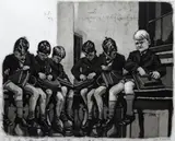 Stowe Boys Signed, dated 07, and numbered 5/10 Aquatint 33 x 41cm by Jessie Brennan, Aquatint, sold Dec 2016