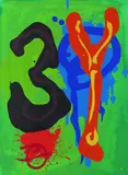 Names and Voices Signed by John Hoyland, Screenprint, offered Dec 2016