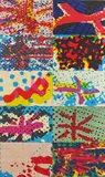 Union Jack postcard designs, 1975 Signed artist's proof 80 x 47cm (image size) Provenance: Flowers East Gallery, London ++Good condition by Tom Phillips, print (other), sold Dec 2016