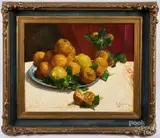 still life by Georges Jeannin, oil on canvas, sold Mar 2020