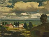 Kiama by Roland Wakelin, 1948, oil on board, sold Apr 2010