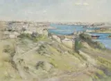 Sydney Harbour by Jane R. Price, 1925, oil on canvas, offered Apr 2010
