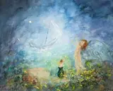 The Potter Sequence No.5 -Potter Dreaming Ii by David Boyd, 1975, pastel and watercolour on paper, sold Apr 2010