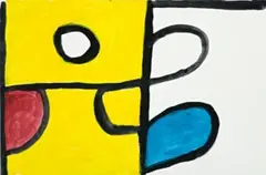 Untitled by Paddy Bedford, 2003, gouache on acid free crescent board, sold Jul 2010