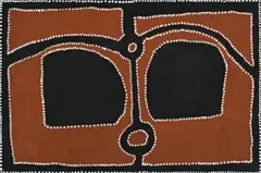 Wularrngayan Country by Rammey Ramsey, 2000, natural earth pigments and synthetic binder on board, sold Jul 2010