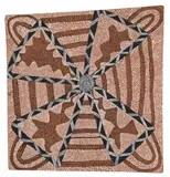 Untitled by Anatjari Tjakamarra, c.1972, synthetic polymer paint on composition board, sold Oct 2010