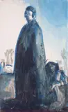 Autoportrait en Egypte by Émile Bernard, Aquarelle, sold Oct 2014