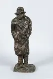 Portrait de Chaim Soutine by Arbit Blatas, Epreuve en bronze patiné, sold Oct 2021