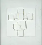 Papiers collés by Pol Bury, 1996, Collage, sold Oct 2021