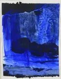 Composition en bleu by Antoni Clavé, 2002, Aquarelle et encre, sold Oct 2021