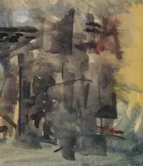 Sans titre by Youla Chapoval, Encre et aquarelle sur papier, sold Jul 2021
