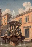 La fontaine des tortues à Rome by André Iacovlevitch Beloborodoff, Aquarelle, sold Mar 2015