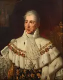 Portrait en buste de Charles X en costume de sacre by Robert Lefèvre, Toile, sold Mar 2017