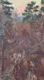 Bécasses volant by Roger Reboussin, 1953, Toile signée en bas à gauche et datée, sold Nov 2016