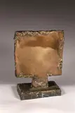 Carré, 77 by Bruno Romeda, Bronze signé et daté sur la terrasse, sold Nov 2016