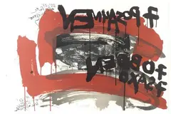 Sans titre by Wolf Vostell, 1990, Lithographie sur papier, sold Feb 2024