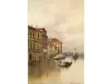 Am Canal Grande in Venedig by Karl Kaufmann, oil on panel, sold Sep 2024