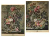 Früchte- und Blumenstillleben by Richard Earlom, etching, sold Sep 2025