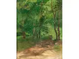 N. t. Waldlichtung by Monogrammist N. T., oil, offered Sep 2018